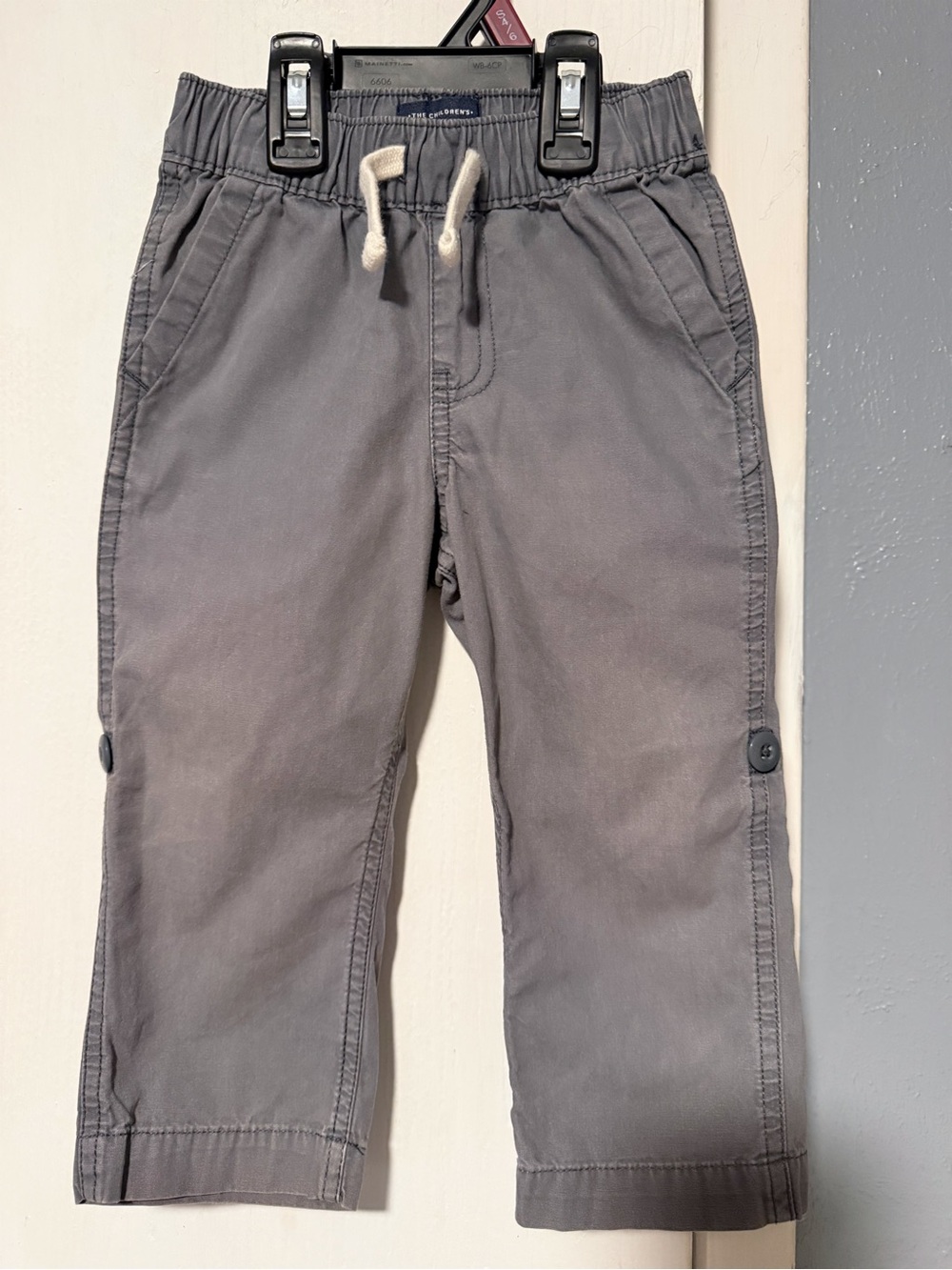 The Children's Place Gray Drawstring Casual Pants